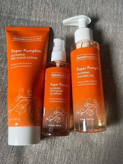 Global Beauty Care Super Pumpkin Shaving Set 3pc