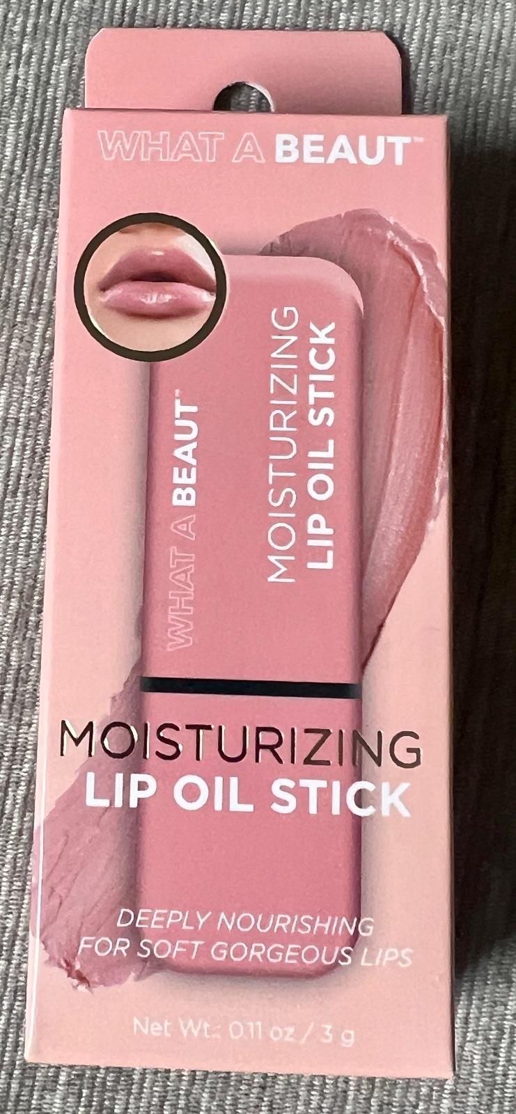What A Beaut Moisturizing Lip Oil Stick/ Nude Pink
