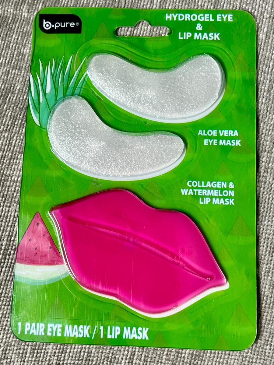 b.pure Hydrogel Eye & Lip Mask Set (Aloe Vera + Watermelon Collagen)