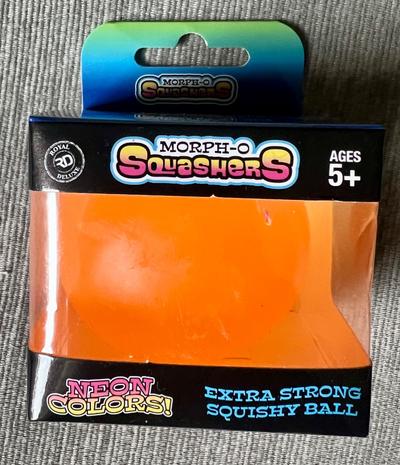 Morph-O Squashers Neon Orange Squishy Ball