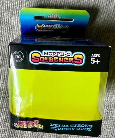 Morph-O Squashers Neon Squishy Cube