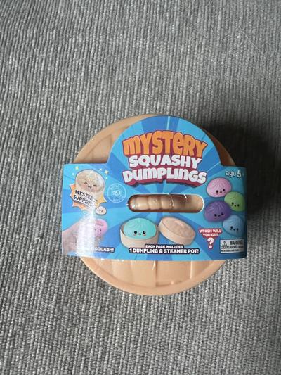 Mystery Squashy Dumplings Squishy Toy with Steamer Pot/ Small