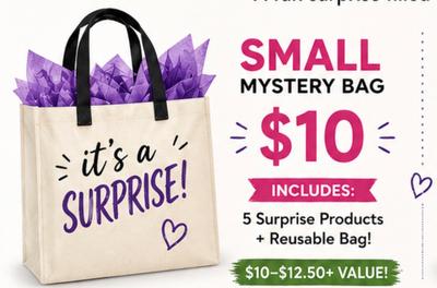 Small Mystery Bag 5-Surprise Products +Reusable Bag