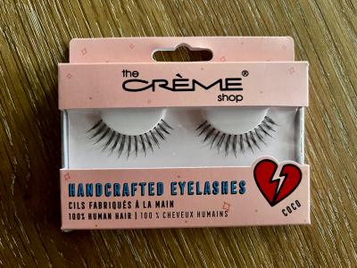 The Crème Shop Coco Handcrafted Eyelashes 100% Human Hair