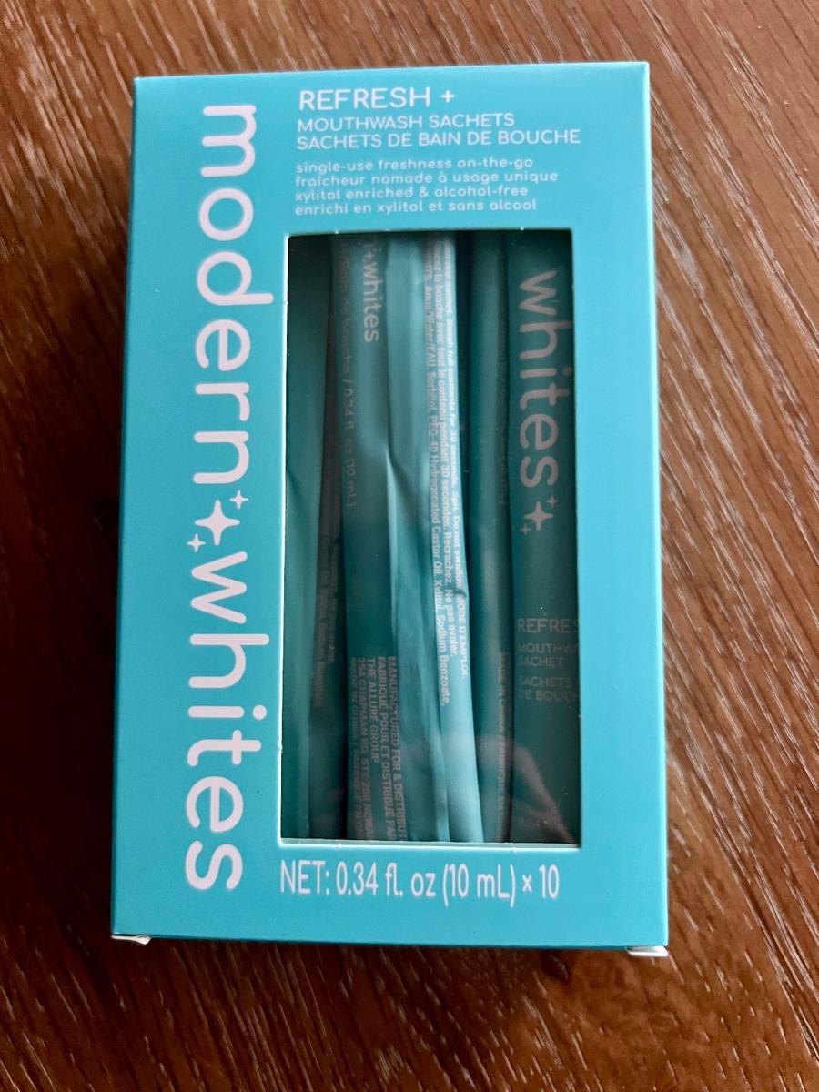 Modern Whites Refresh+ Mouthwash Sachets 10-pack