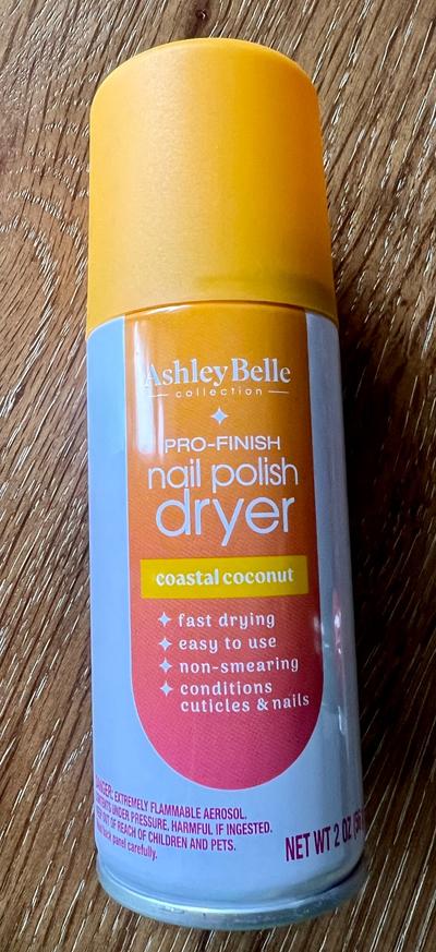 Ashley Belle Pro-Finish Nail Polish Dryer Coastal Coconut