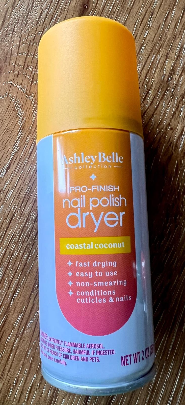 Ashley Belle Pro-Finish Nail Polish Dryer Coastal Coconut