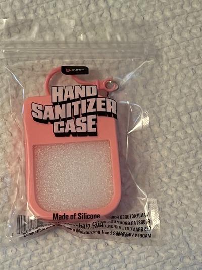 b.pure Bright Pink Silicone Hand Sanitizer Case Fall 2026