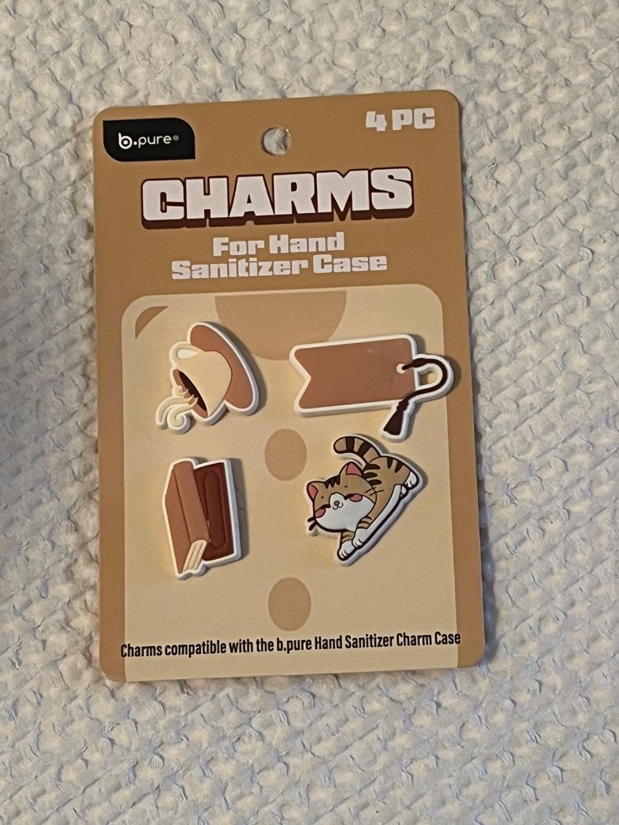 b.pure Autumn 2026 Charms for Hand Sanitizer Case 4pc
