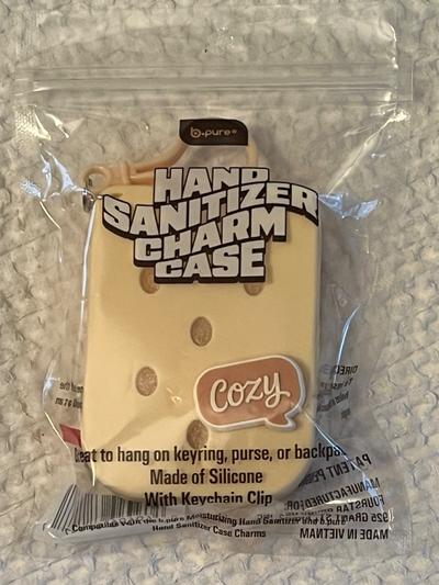 b.pure Hand Sanitizer Charm Case w/ bonus charm 