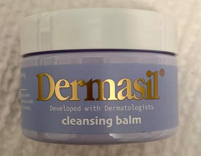 Dermasil Cleansing Balm jar/ blue