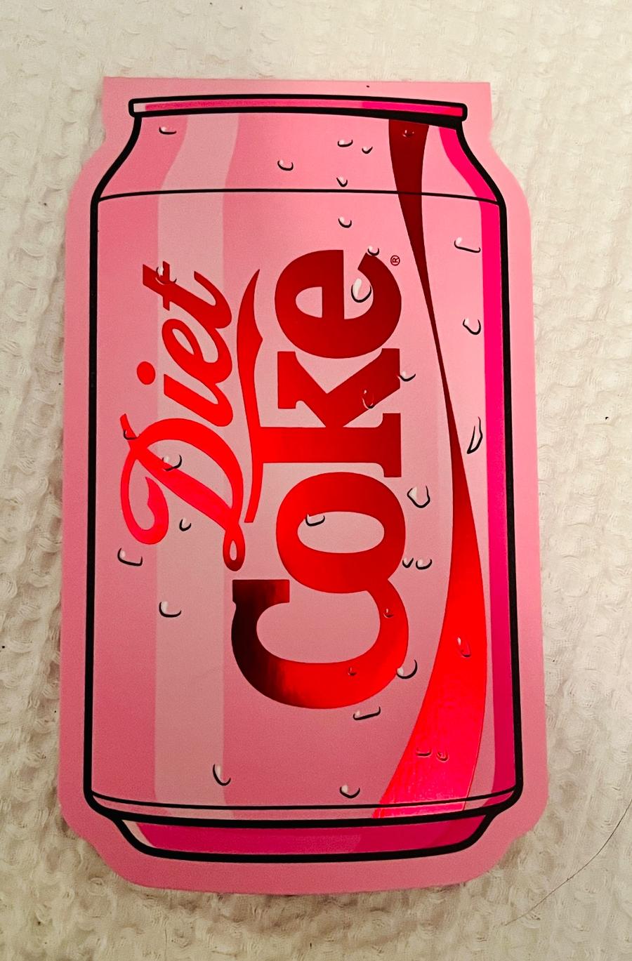 Diet Coke Pink Can Novelty notebook