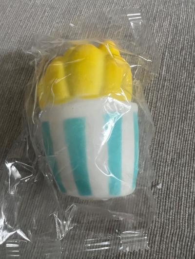 French fries Squishy Toy /blue