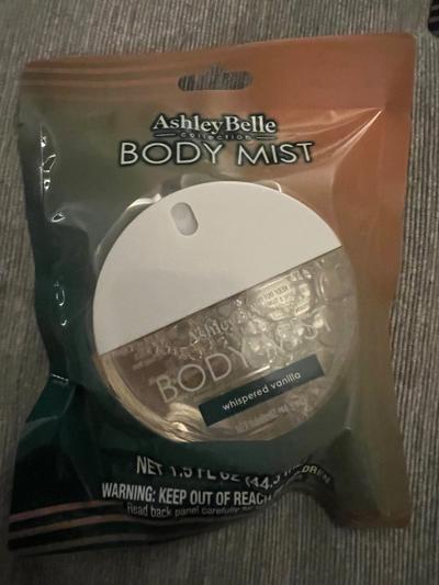 Ashley Belle Whispered Vanilla Body Mist 1.5 fl oz