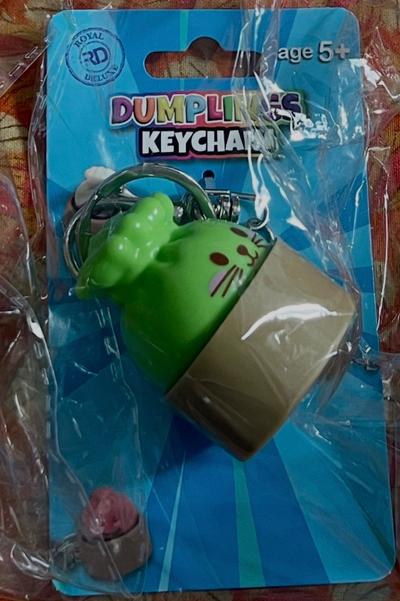 Dumplings Keychain/ Green