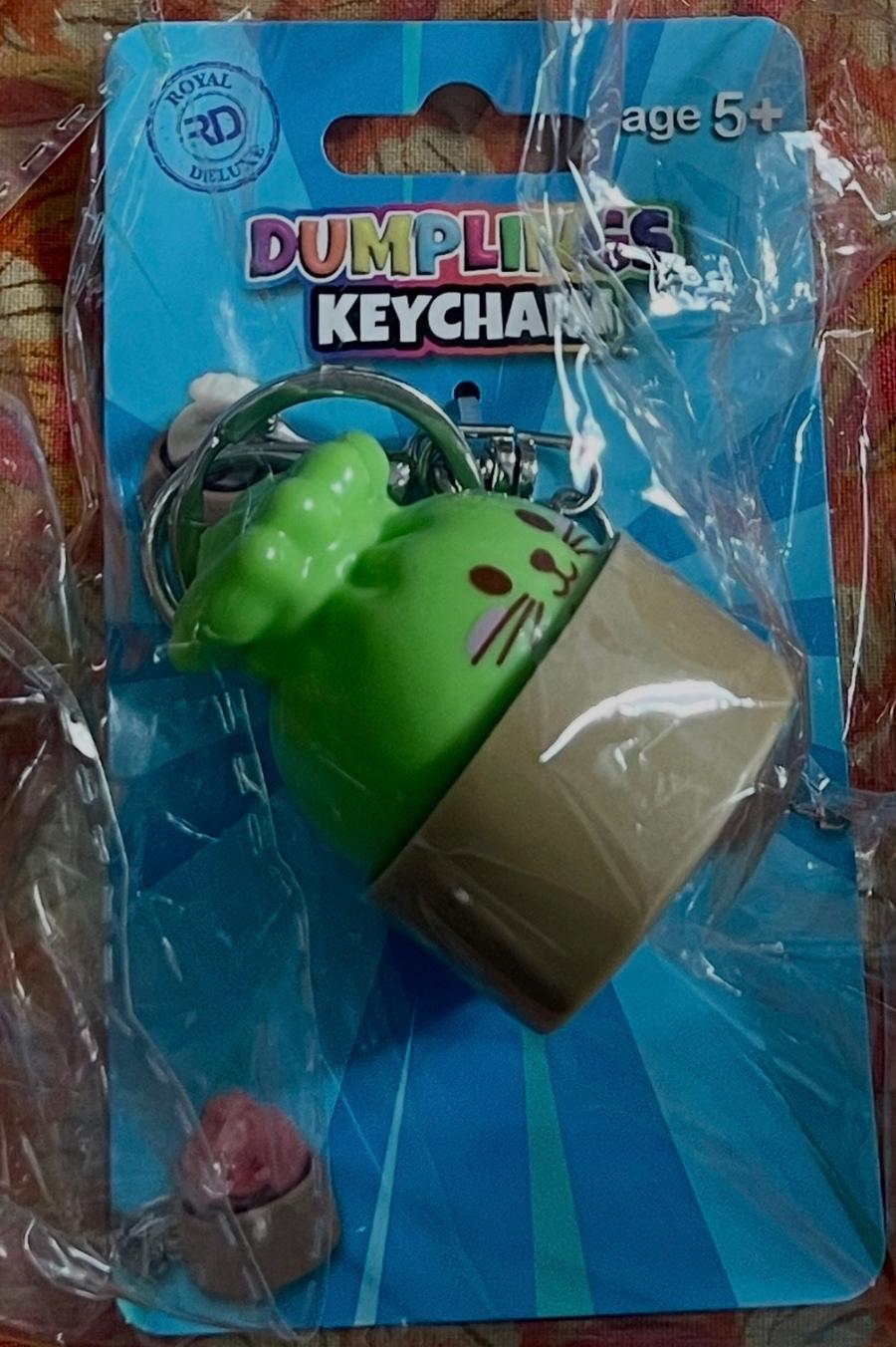 Dumplings Keychain/ Green