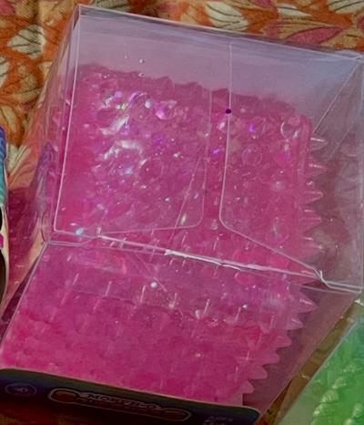 Morph-O Pink Glitter Square Squasher