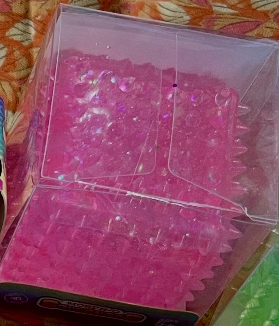 Morph-O Pink Glitter Square Squasher