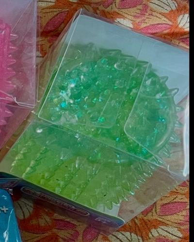 Morph-O Green Glitter Spiky Sensory Squasher