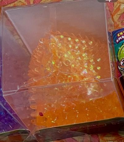 Morph-O Orange Glitter Triangle Squasher
