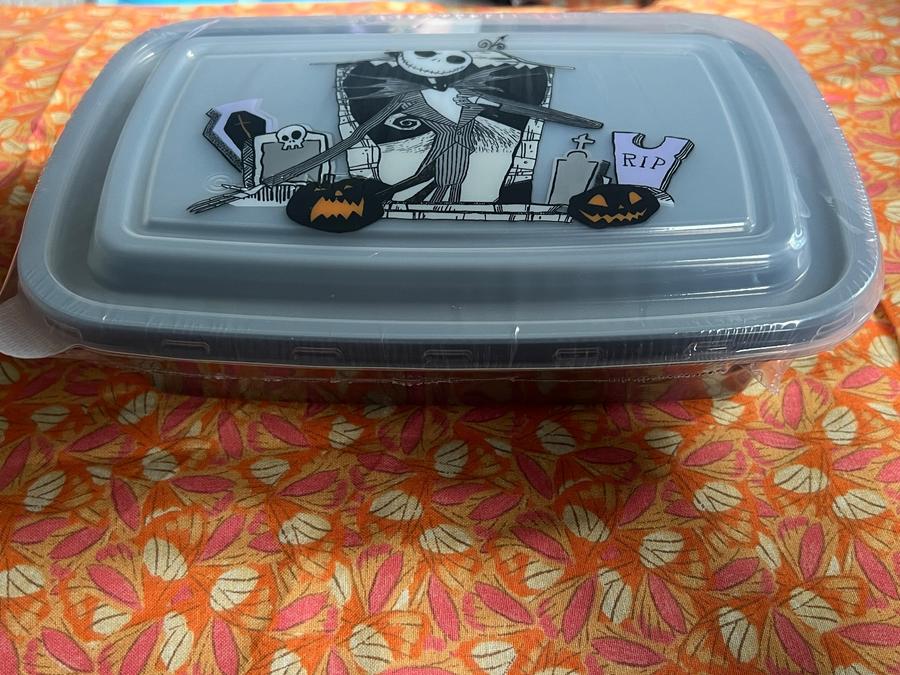 Nightmare Before Christmas Casserole Dish with Lid