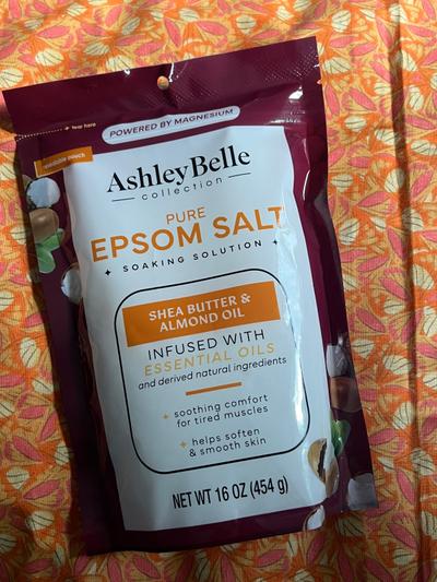 Ashley Belle Pure Epsom Salt Shea Butter & Almond Oil 16oz