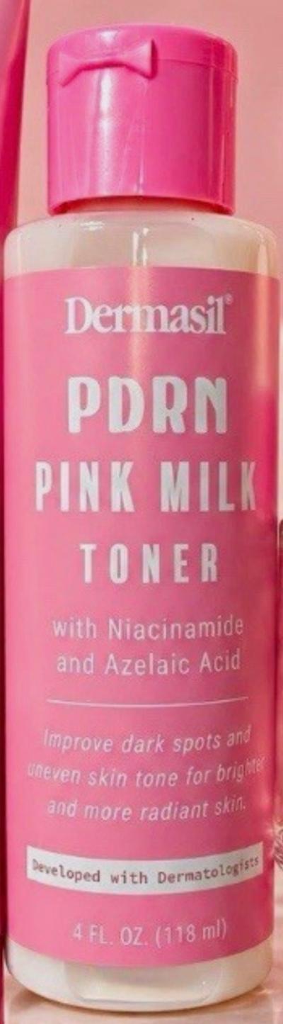 Dermasil PDRN Pink Milk Toner with Niacinamide & Azelaic Acid 4oz