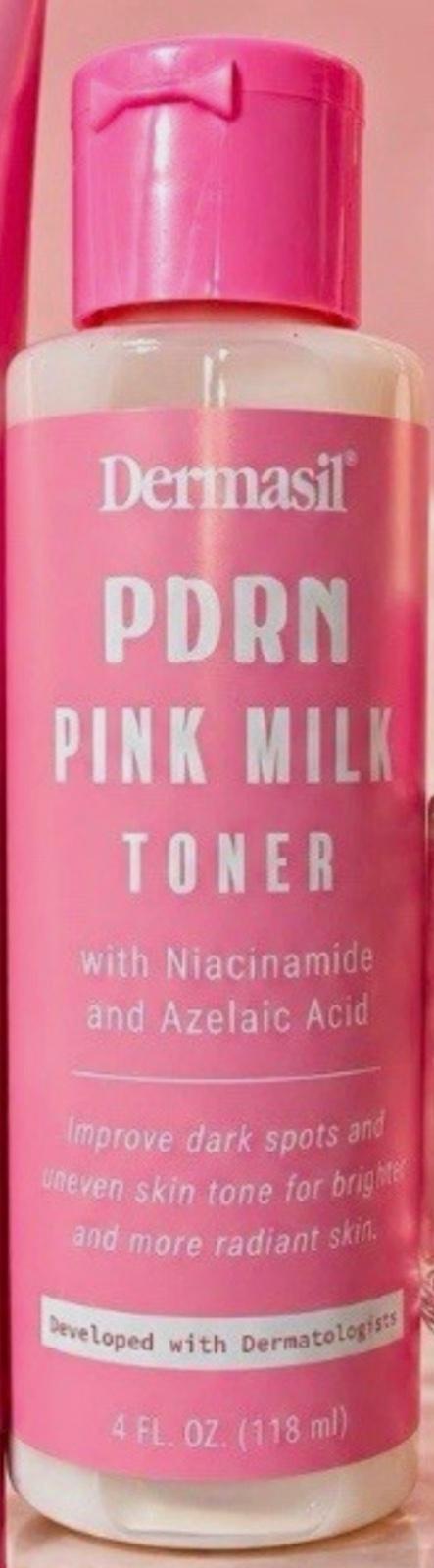 Dermasil PDRN Pink Milk Toner with Niacinamide & Azelaic Acid 4oz