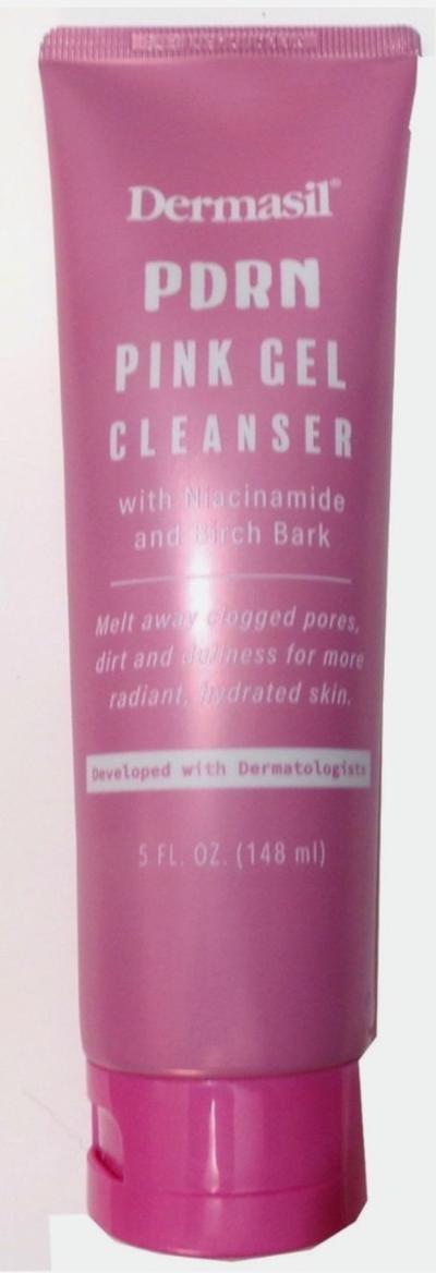 Dermasil PDRN Pink Gel Cleanser with Niacinamide & Birch Bark 5oz
